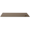 Dacasso Chocolate Brown Leatherette 34" x 20" Desk Mat without Rails PR-3433 - alternate 8